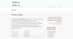 Desktop Screenshot of freelancewriter.co